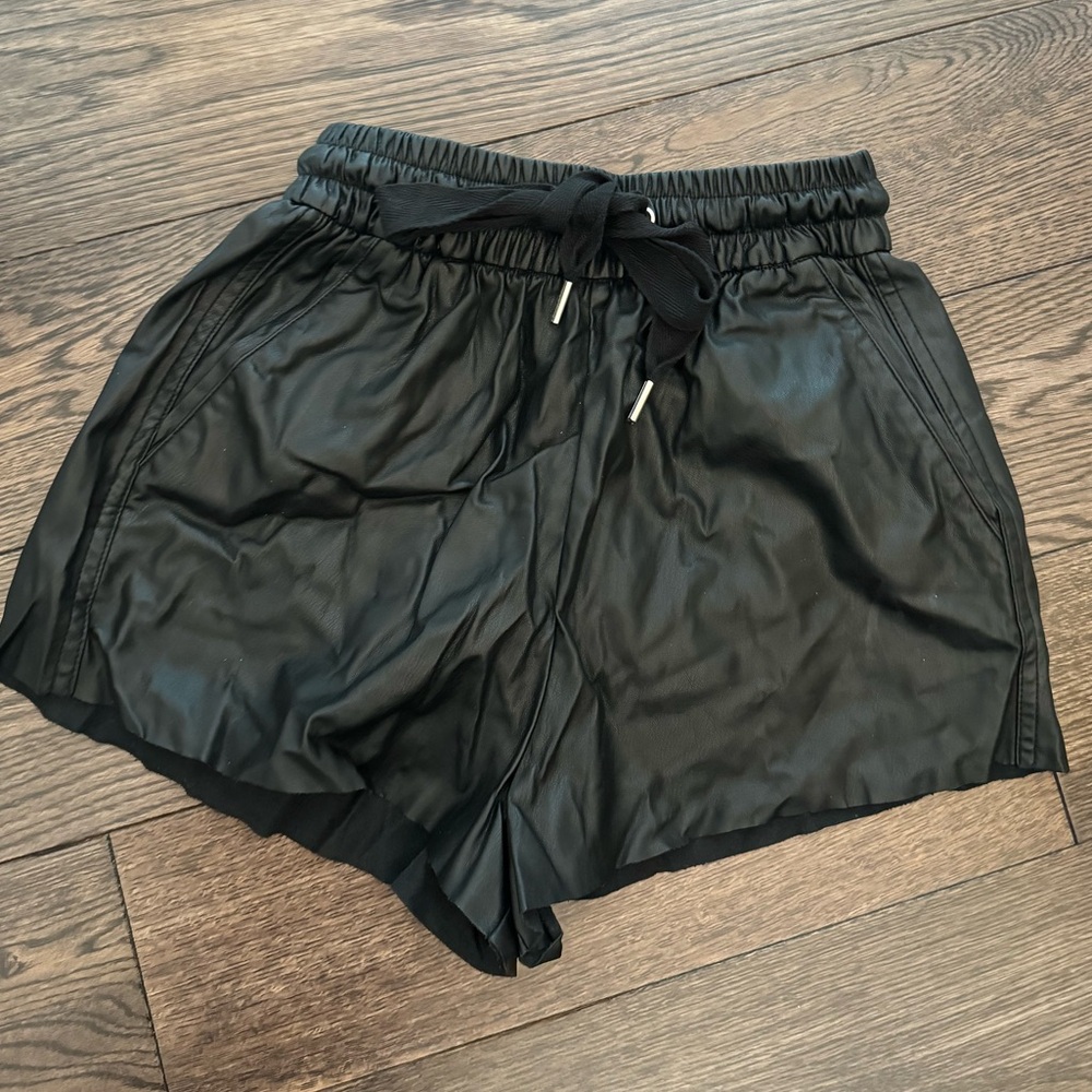 Leather Shorts